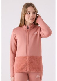 Resim Kappa Kız Çocuk Pembe Hırka Pembe 