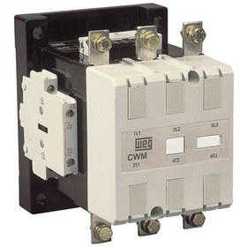 Resim Weg Cwm150-22-30e13 75 Kw, 150 A, 2na+2n Yardımcı Kontaklı, 208-230 V Ac Bobin, 3 Kutup Kontaktör 