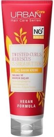 Resim URBAN Care Twisted Curls Hibiscus & Shea Butter Kıvırcık ve Dalgalı Saçlara Özel Saç Bakım Kremi Sülfatsız 250 ml- Vegan 