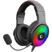 Resim Rampage R46 Hostage Siyah 7.1 USB Surround Rgb Ledli Oyuncu Kulaklığı 