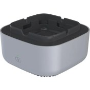 Resim Beverly Işyeri Açık Gri Için Yaratıcı Küllük Elektronik Hava Temizleyici Hava Filtresi (Yurt Dışından) 