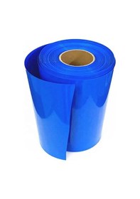 Resim 1m Pvc Isı Borusu Mavi Shrink 230 Mm 