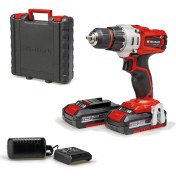 Resim Akülü Vidalama Te-Cd 18/2 Li (2x 2,0 Ah) Power X-Change (18 V, 44 Nm, 10 mm Hızlı Açılan Mandren, 20 Tork Kademesi, 2 x 2.0 Ah Akü ve Şarj Cihazı Dahil) 