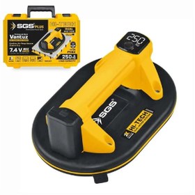 Resim BİTERSE 250 KG Akülü Vakumlu Seramik Ahşap Cam Taşıma Vantuzu 7,4 Volt 2 Amper SGS5422 