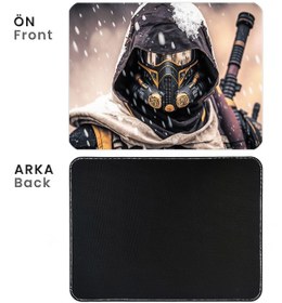 Resim 40x30cm Gaming Oyuncu Mousepad Samuray Robot Mp034030 