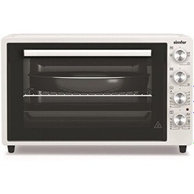 Resim Simfer M7032 70 LT Beyaz Midi Fırın 