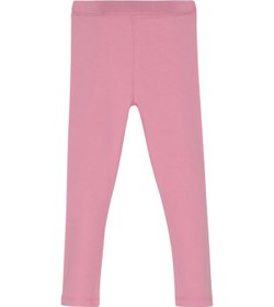 Resim Lovetti Pembe Kız Çocuk Tam Boy Düz Basıc Tayt Pembe 