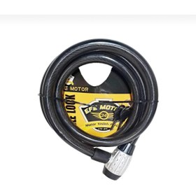 Resim Monero Motobol Halat Kilit 22 X 150 Cm Büyük Başlı Kalın Kilit 