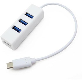 Resim MAXGO 2113 Usb 3.1 Type C Çoklayıcı 4 Port Usb 3.0 Hub Çoğaltıcı Çoklama 