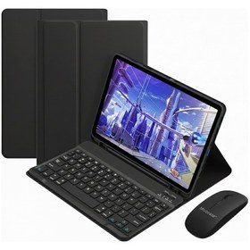 Resim Microcase Xiaomi Redmi Pad 2 Pro 12.1 İnch Tablet İçin Bluetooth Klavye Ve Mouse + Kılıf Bkk6 