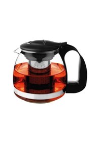 Resim SÜZGEÇLİ CAM DEMLİK-ÇAYCI ÇAYDANLIK ÜZERİ TEK DEMLİK-700 ML-SYH Şeffaf 