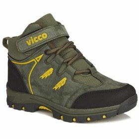 Resim Vicco 869.p20k.251 Erkek Çocuk Haki Trekking Bot 