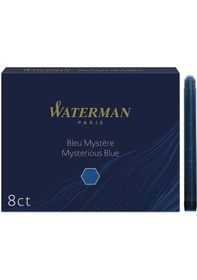 Resim Waterman Dolma Kalem Kartuşu, Siyah Mavi, 8'li Paket 