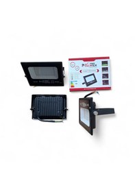 Resim Led Projektör Sarı Renk 30 Watt Projektör Su Geçirmez Işık Rengi Sarıdır Günışığı 