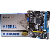 Resim H55Kel Lga 1156 Pin 2X Ddr3 1333 Mhz 4*Usb 2.0 Kutulu Anakart Esonic