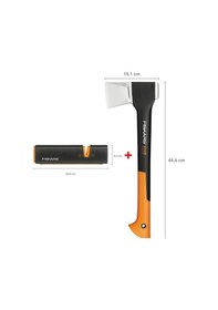 Resim Fiskars Yarma Baltası S-x11 + Balta Ve Bıçak Bileyici 