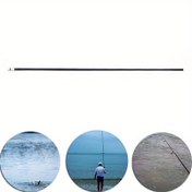 Resim 1 Paket 46 cm 3 Bölüm Karbon Balıkçılık Kamışı Ucu - Katı ve Boş Tasarım, Orta Güçlü Siyah Yem Atma Kamışı için Sinek Balıkçılığı, Tatlısu Tuzlu Su Balıkçılığı İçin Yedek Değiştirme Ucu, Şık Kamış Tasarımı | Dayanıklı Kamış Malzemesi 