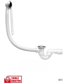 Resim GGama S Küvet Trobleni 50'lik Küvet Gider Takımı 