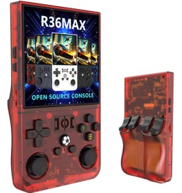 Resim XİRA R36S Max 4 inç Geniş HD Ekran El Oyun Konsolu Atari 64 Gb GTA PES Game Player Çantalı 21000 Oyun 