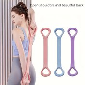 Resim 1 adet FlexiFit Direnç Bandı - Dayanıklı Kauçuk Esnek Halat, Tüm Vücut Egzersizleri, Güçlendirme Eğitimi ve Esneklik Egzersizleri için - Ev Spor Salonu, Açık Hava Fitness, Yoga, Sırt Esnekliği ve Vücut Şekillendirme için mükemmel 