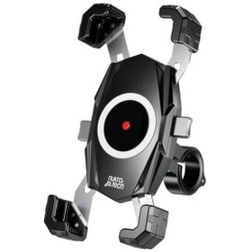 Resim Nukrotech M22 Telefon Tutucu Gidon Ve Ayna Bağlantılı 