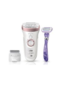 Resim Braun Silk-Epil 9 9870 SensoSmart Islak Kuru 7 Ek Parçalı Epilatör 