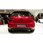 Resim Autogp Vw Golf 7 Gti Arka Tampon Difüzörü Pianoblack 2013+ Cmvwgo7gtıdıf 