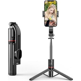 Resim Rogfer L13 Bluetooth Uzaktan Kumanda Tripod Selfie Stick Telefon Tutucu 