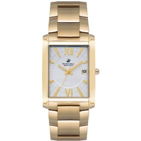 Resim Beverly Hills Polo Club Bp3038x.130 Altın Kare Erkek Kol Saati 