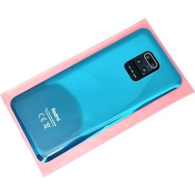 Resim Tkgz Xiaomi Redmi Note 9 Pro Arka Kapak Batarya Kapağı Kamera Camı Mavi 