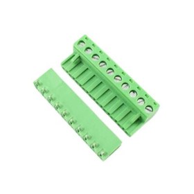 Resim KF2EDGR-5.08-10P 90 Derece Geçmeli Dik Klemens 