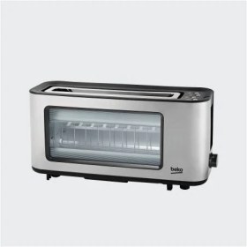 Resim Beko Bkk 2192 Ekmek Kızartma Camlı Simit Isıtma Fonksiyonlu 