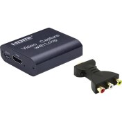 Resim Flameer USB Video Yakalama Kartı + HDMI Erkek 3 Rca Kadın Av Converter (Yurt Dışından) 