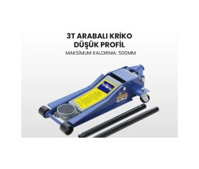 Resim Fatone 3 Ton Alçak Şase Kriko 