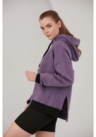 Resim Alexander Gardi Alexandergardı Yanları Yırtmaçlı Sweatshirt (B22-37600) 