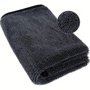 Resim Ultra Emici Mikrofiber Araba Havlusu - Ekstra Büyük, Tüy & Çizgisiz, Süper Yumuşak Otomobil Detaylandırma İçin 