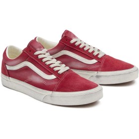 Resim Vans Old Skool Erkek Günlük Ayakkabı VN000CR5CJH1 Kırmızı 