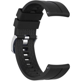 Resim Microsonic Huawei Watch 2 Classic Kordon, Silicone RapidBands Siyah 