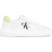 Resim Calvin Klein Chunky Chunky Laceup Kadın Sneaker Bright White/Exotic Mint 
