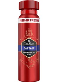 Resim Old Spice Captain Sprey Deodorant 150 Ml 4 Adet 