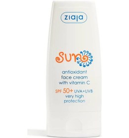 Resim Ziaja C Vitaminli Antioxidant Yüz Kremi Spf 50+, Ziaja Sun, 50 Ml 