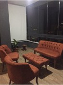 Resim Ecem Life Kiremit Cay Seti Koltuk Takımı Salon Berjer 2 1 1 Koltuk Puf Hedye 