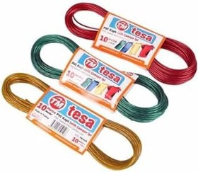 Resim FEYZA YAPI TESA PVC kaplı çamaşır ipi 10 metre (2 adet) 