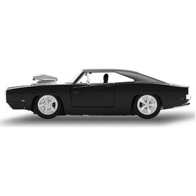 Resim Mey İthalat 1:16 1970 Dodge Charger R/t Sesli Ve Işıklı Uzaktan Kumandalı Araba Siyah 