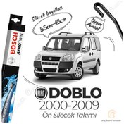 Resim Fiat Doblo Muz Silecek Takımı 2000-2009 Bosch Aerotwin 