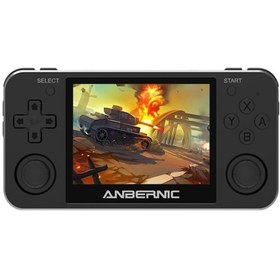 Resim RG351MP NDS Arcade HD Retro El Oyun Konsolu 16-128GB Siyah 