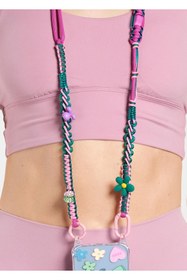 Resim Happy-Nes JUNGLE POP HANG ON ME TELEFON ASKISI İPHONE 17 PRO MAX MEGSAFE UYUMLU 