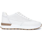 Resim Tamer Tanca Erkek Hakiki Deri Beyaz Sneakers & Spor Ayakkabı 1093 074 Erk Ayk Y25 Beyaz Beyaz 