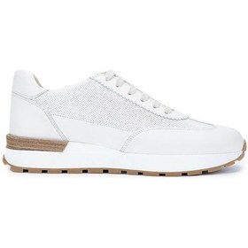 Resim Tamer Tanca Erkek Hakiki Deri Beyaz Sneakers & Spor Ayakkabı 1093 074 Erk Ayk Y25 Beyaz Beyaz 