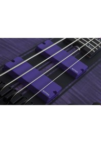 Resim Schecter C-4 GT Bas Gitar (Satin Trans Purple) 